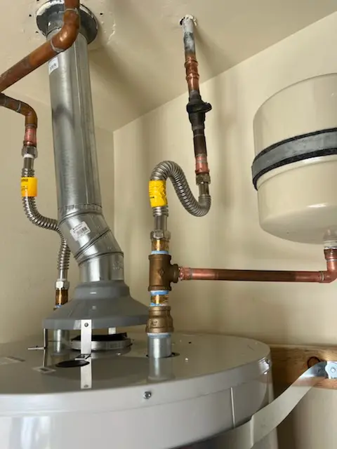 Water heater installation and plumbing repair in Felton Heights